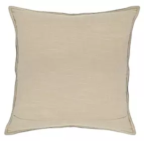 Soco Leather Kona Brown 22 x 22" Accent Pillow Set of 2