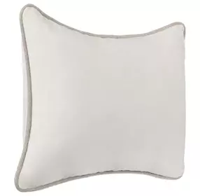 Heirloom Velvet Ivory Rectangular Accent Pillow Set of 2
