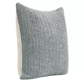 Macie and Rina Stone Gray Square Accent Pillow Set of 2