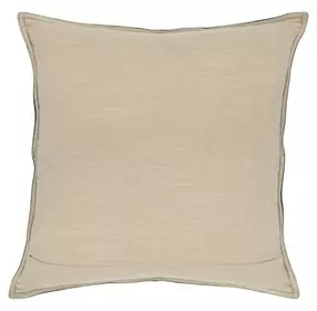 Soco Leather Dumont Chestnut 22 x 22" Accent Pillow Set of 2