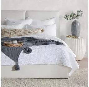 Danica White King Sham