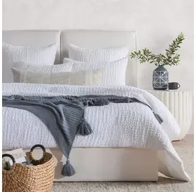 Repose Ria Natural and Ivory Rectangular Accent Pillow