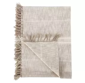Throws Ria Natural and Ivory Throw