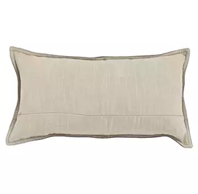 Soco Leather Acre Forest Green Rectangular Accent Pillow Set of 2