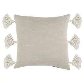 La Dolce Vita Brown Square Accent Pillow Set of 2