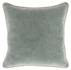Heirloom Velvet Bay Green 22 x 22" Accent Pillow Set of 2