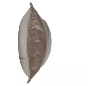 Soco Leather Sandstorm Taupe Rectangular Accent Pillow Set of 2