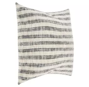 Villa Classics Linna Natural and Black Square Accent Pillow Set of 2