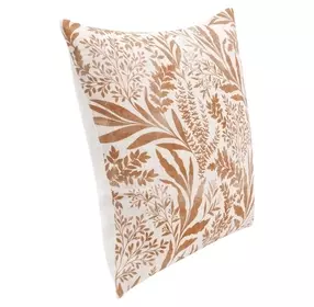 Villa Classics Mulberry Chestnut Brown Square Accent Pillow Set of 2