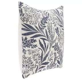 Villa Classics Mulberry Denim Blue Square Accent Pillow Set of 2