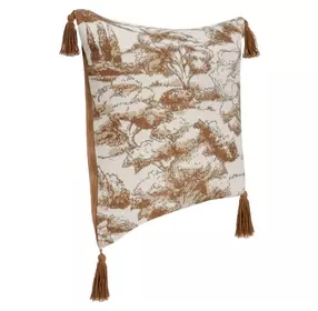 Villa Classics Stonework Clay Square Accent Pillow Set of 2