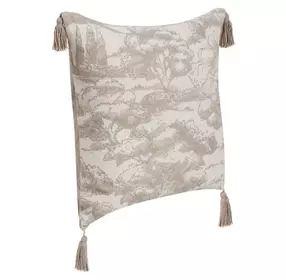 Villa Classics Stonework Natural Square Accent Pillow Set of 2