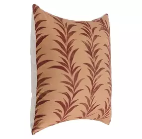 Radiant Oasis Alula Sienna and Burgundy Square Accent Pillow Set of 2