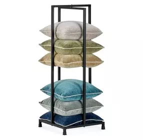 Pillow Black 54" Tower Display Rack