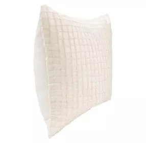 Equilibrium Ion Ivory Square Accent Pillow Set of 2
