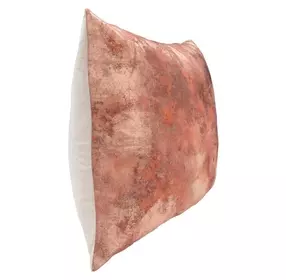 Equilibrium Onara Rose Gold Square Accent Pillow Set of 2