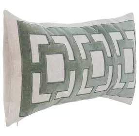 Novel Estate Corbin Jade Green Rectangular Accent Pillow Set of 2