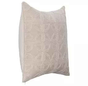 Villa Classics Elea Natural Square Accent Pillow Set of 2
