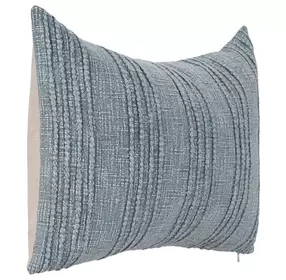 Gratitude Sea Fog Blue Rectangular Accent Pillow Set of 2