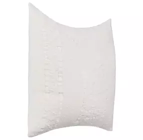 Lineage Abbey Ivory Square Accent Pillow Set of 2