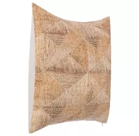 Lineage Rev Caramel Square Accent Pillow Set of 2