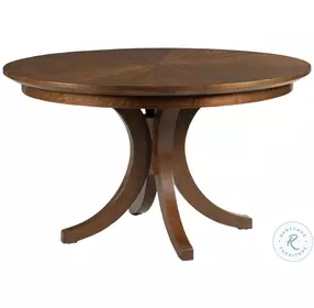 Pinnacle Redford Warm Brown Tourmaline Round Extendable Dining Room Set