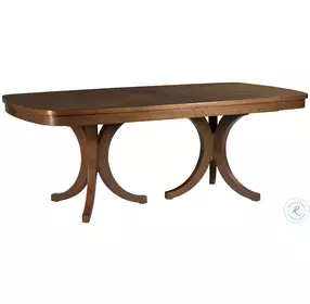 Pinnacle Benedict Warm Brown Tourmaline Extendable Dining Room Set