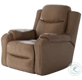 Marvel Passion Taupe Wall Saver Recliner with Power Headrest