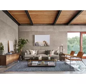 Shagreen Grey And Gold Shadow Box Coffee Table