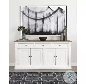 Cintra Limestone White Sideboard