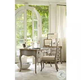 5198-10458 Gray 54" Writing Desk