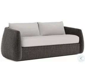 Sarene Dark Thatch And Beige Outdoor Living Room Set