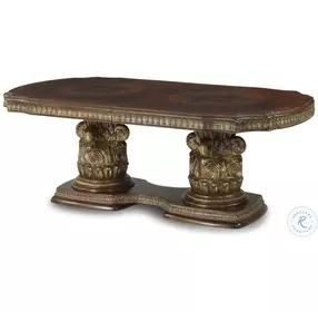 Villa Valencia Classic Chestnut Extendable Rectangular Dining Room Set