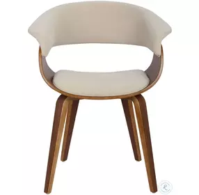 Vintage Cream Mod Chair