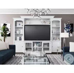 Virginia White Entertainment Center for TVs up to 65"