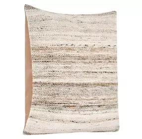 Performance Plateau Sand and Beige Square Accent Pillow Set of 2