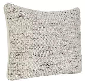 Shades Ford Ivory and Gray Rectangular Accent Pillow Set of 2