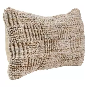 Shades Vico Caramel and Beige Rectangular Accent Pillow Set of 2