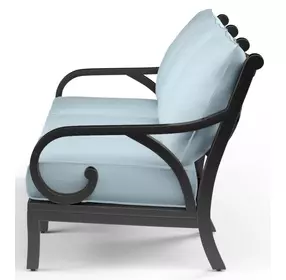 Monterey Canvas Skyline 81" Outdoor Sofa with Self Welt
