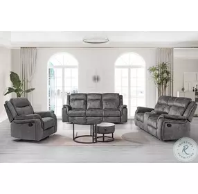 Park City Slate Dual Reclining Sofa