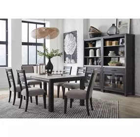 Plum Creek Ravenwood Black and White 2 Glass Door Display Cabinet with LED