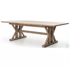 Tuscanspring Sundried Wheat Extendable Dining Table