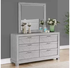 Montana Gray Bedroom Mirror
