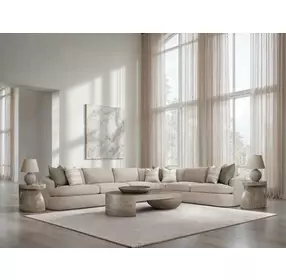 Moda Aurum D Shape Cocktail Table