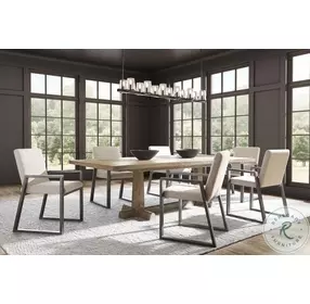 Tribeca Beige Arm Chair Set Of 2