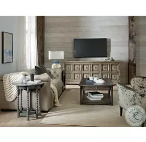 Prause Gate Bluebonnet Leg Round Table