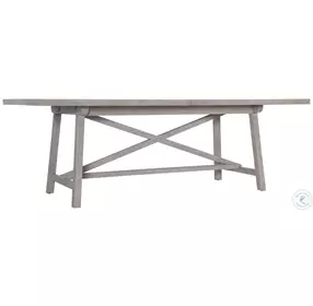 Albion Pewter 124" Extendable Dining Room Set