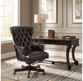 Telluride Black 66'' Writing Desk