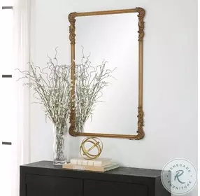 W-00580 Antique Gold Mirror