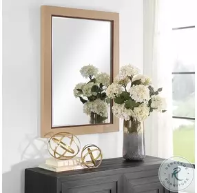 W00591 Natural Brown Mirror